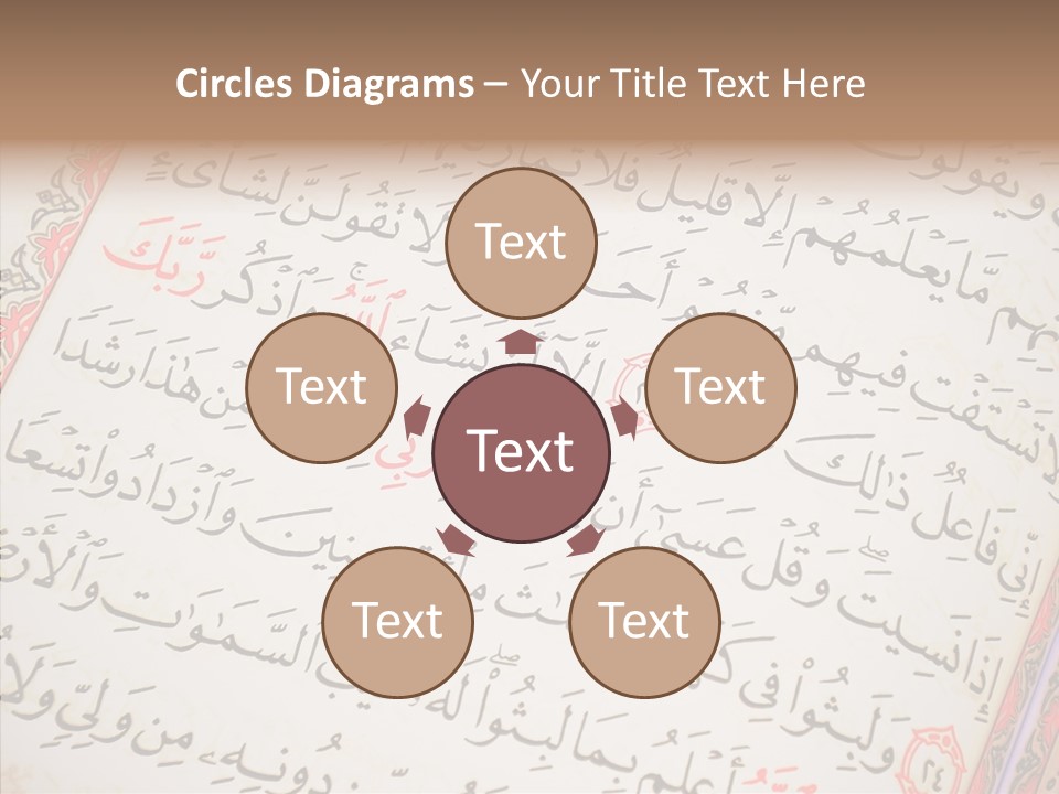 Drawing Symbol Subha PowerPoint Template