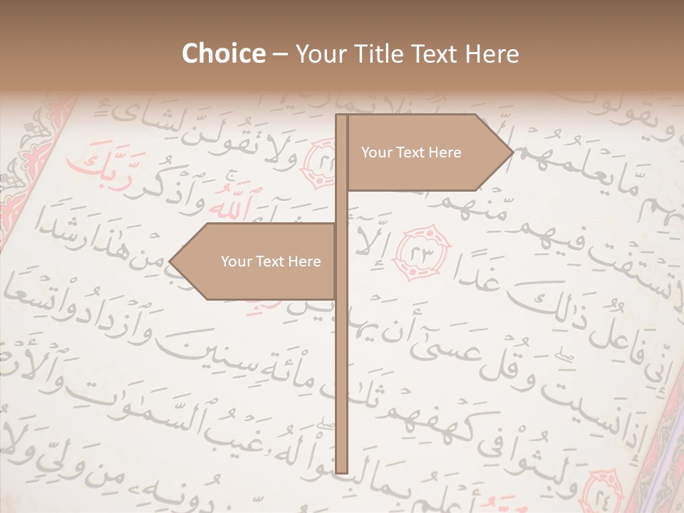 Drawing Symbol Subha PowerPoint Template