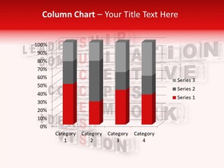 Text Progress Crossword Puzzle PowerPoint Template