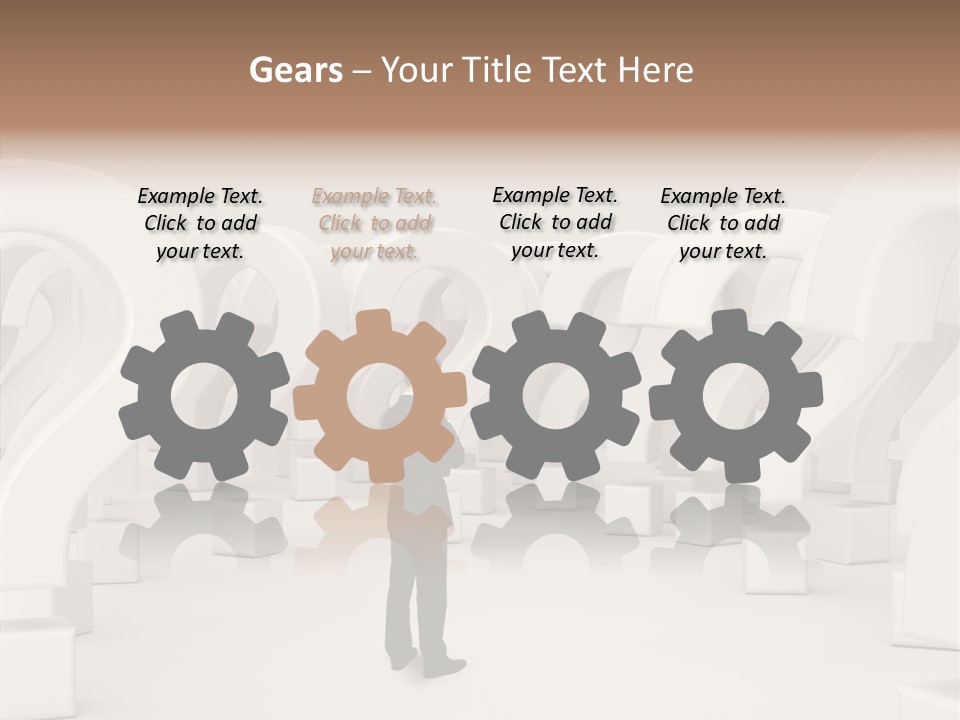 Conceptual Genius Hand PowerPoint Template