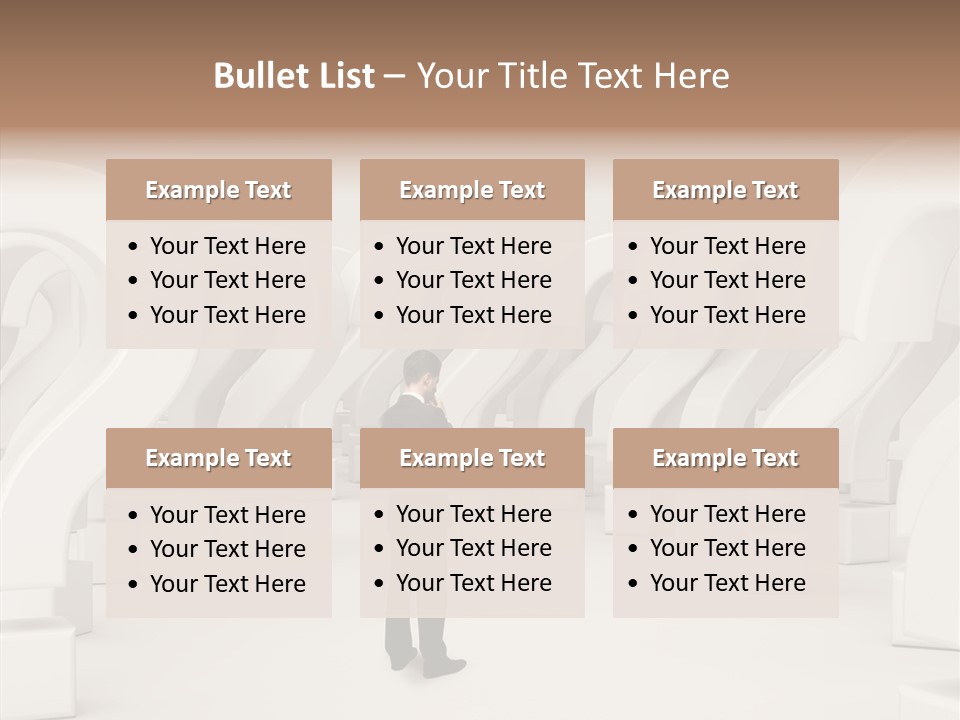 Conceptual Genius Hand PowerPoint Template