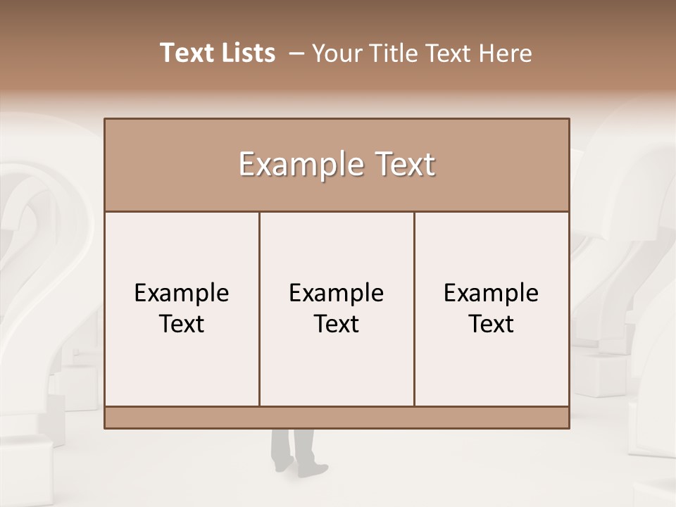 Conceptual Genius Hand PowerPoint Template