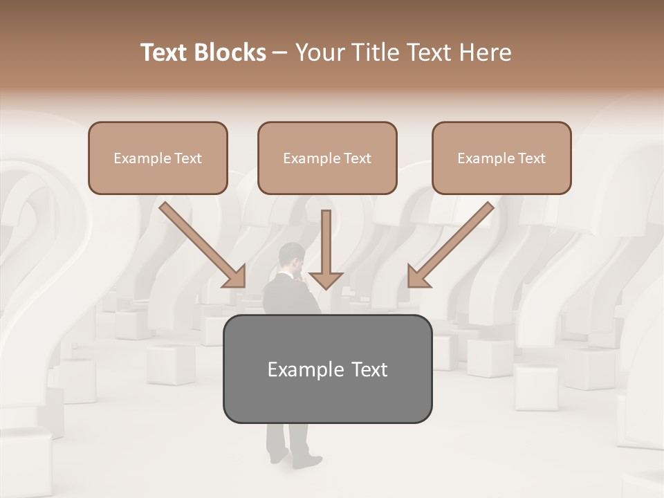 Conceptual Genius Hand PowerPoint Template