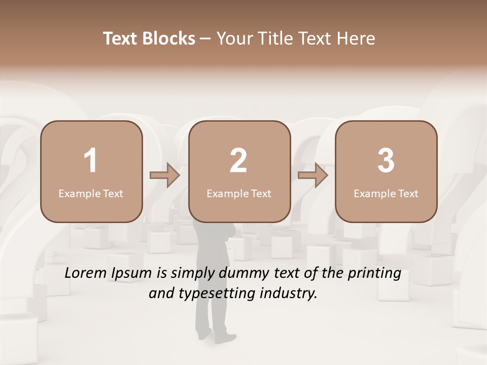 Conceptual Genius Hand PowerPoint Template