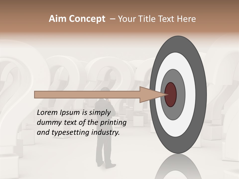 Conceptual Genius Hand PowerPoint Template