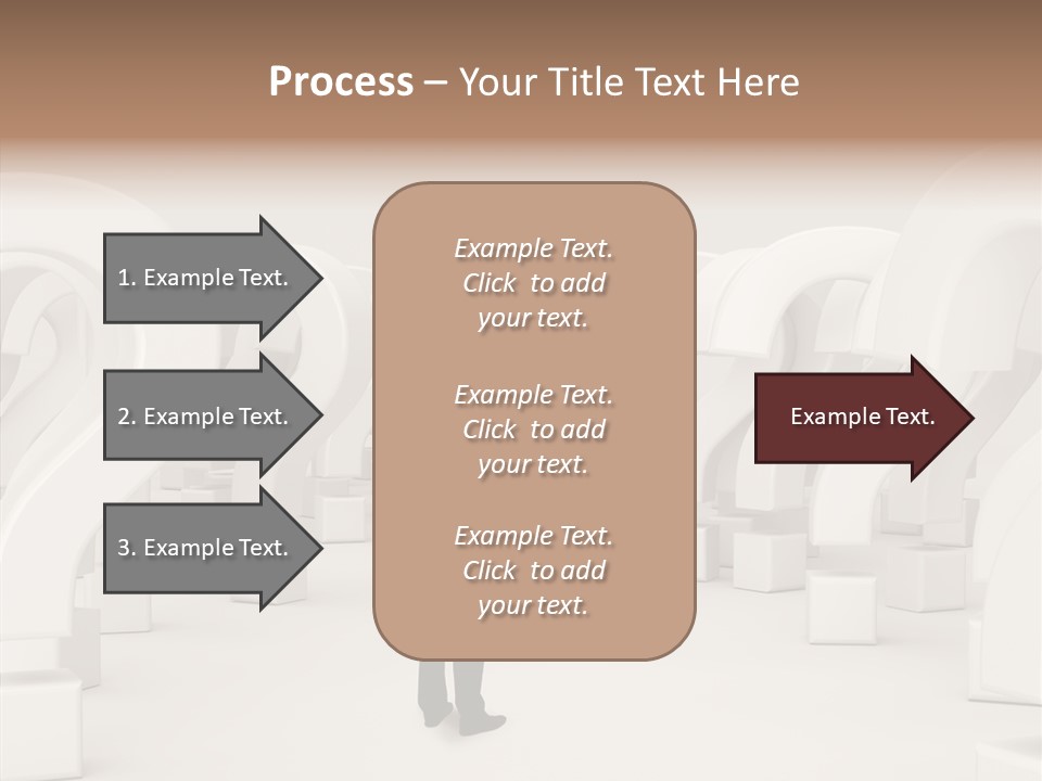 Conceptual Genius Hand PowerPoint Template
