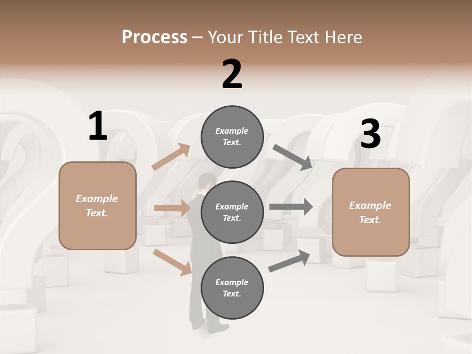 Conceptual Genius Hand PowerPoint Template
