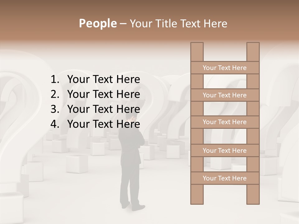 Conceptual Genius Hand PowerPoint Template