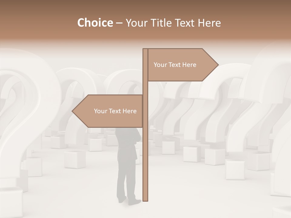 Conceptual Genius Hand PowerPoint Template