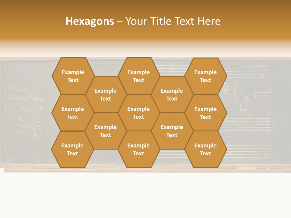 Write Students Class PowerPoint Template