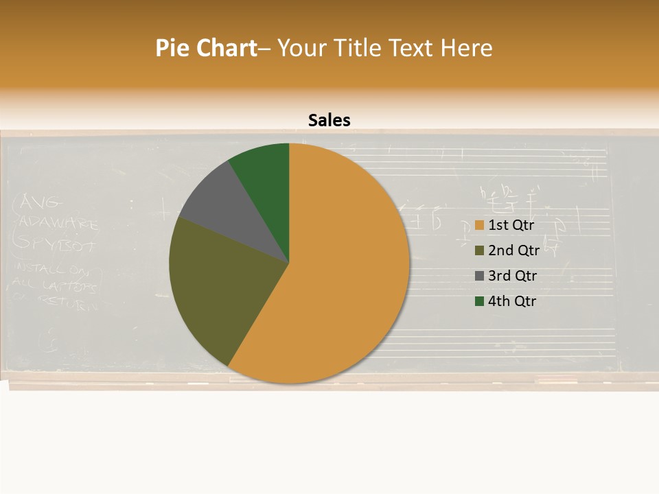 Write Students Class PowerPoint Template