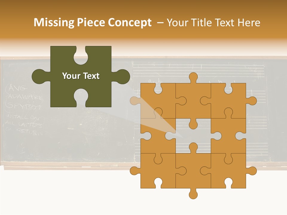 Write Students Class PowerPoint Template