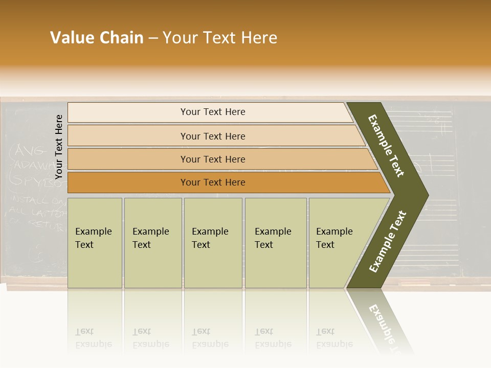 Write Students Class PowerPoint Template