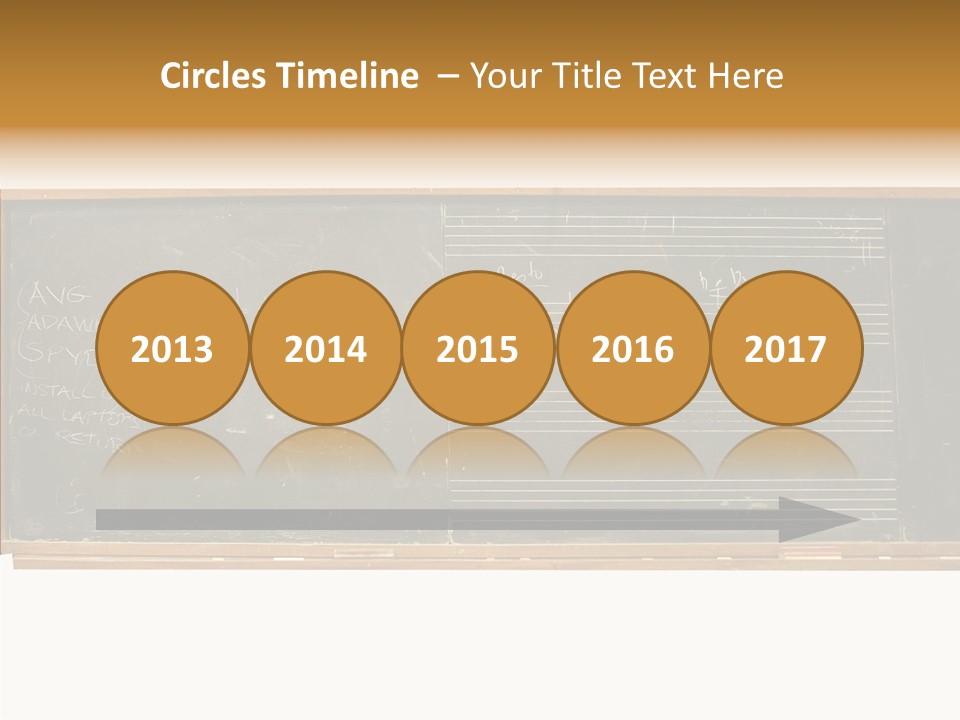 Write Students Class PowerPoint Template