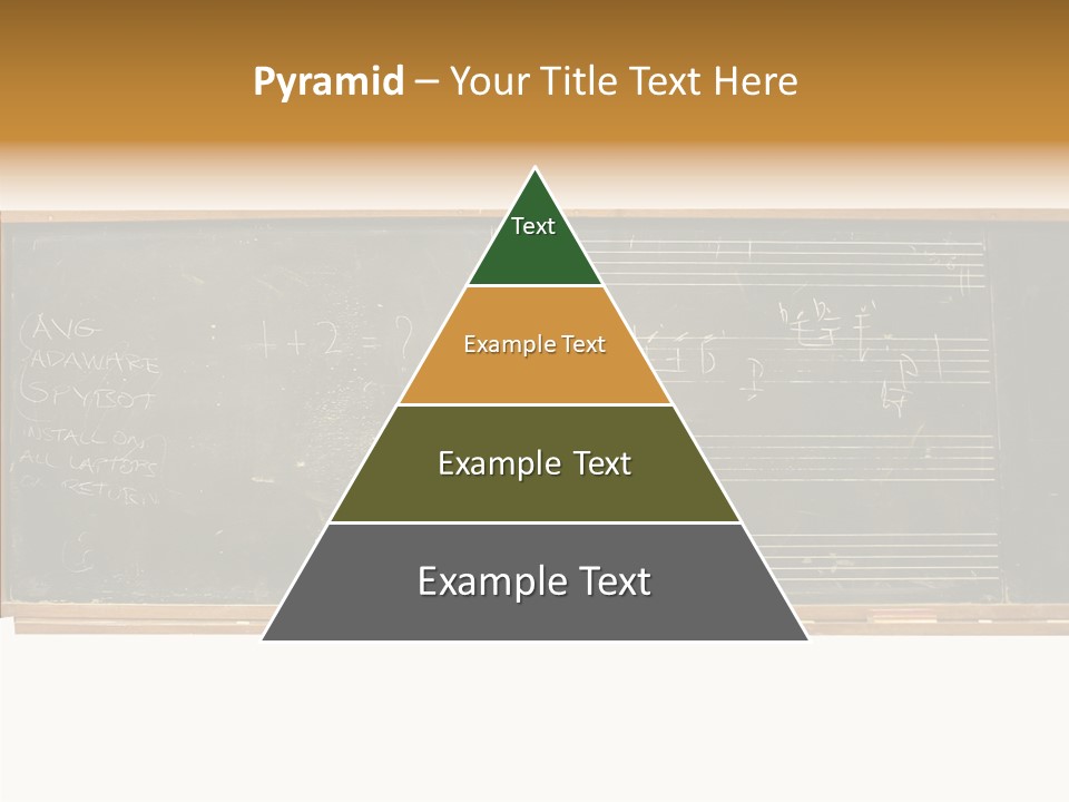 Write Students Class PowerPoint Template