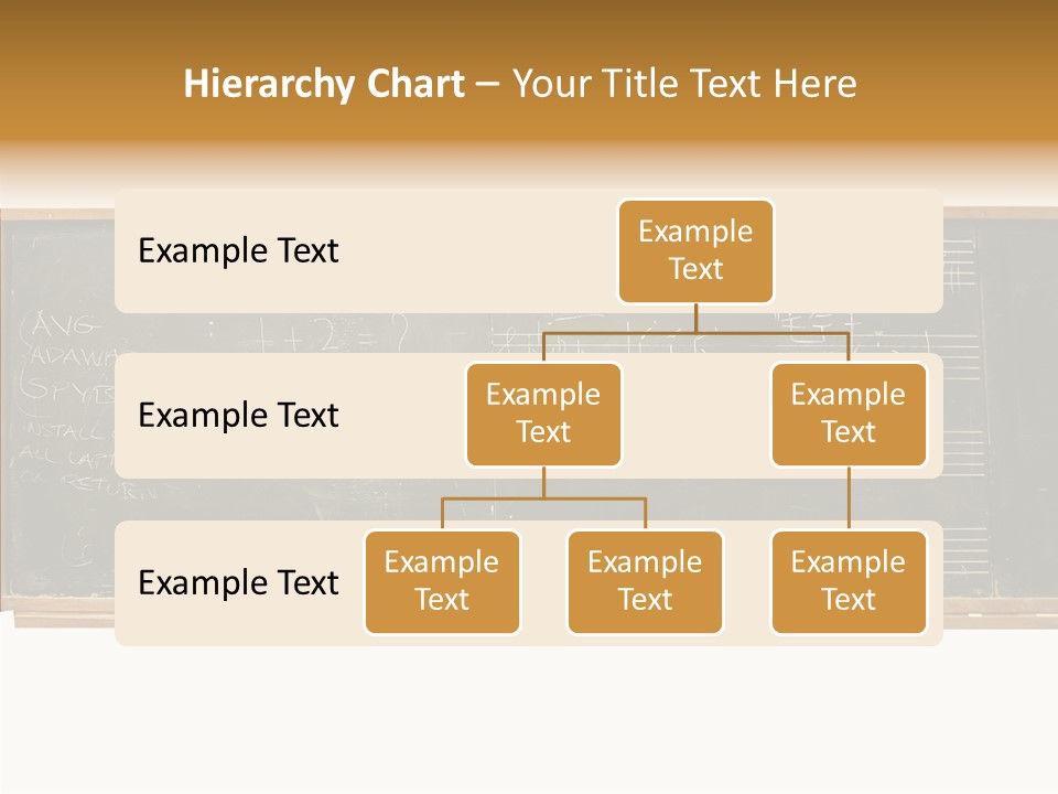 Write Students Class PowerPoint Template