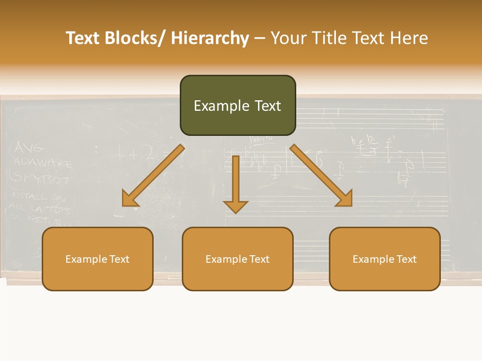 Write Students Class PowerPoint Template