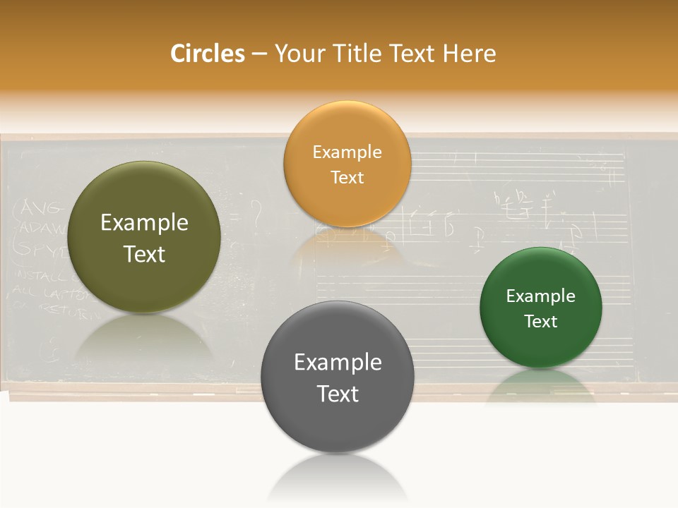 Write Students Class PowerPoint Template