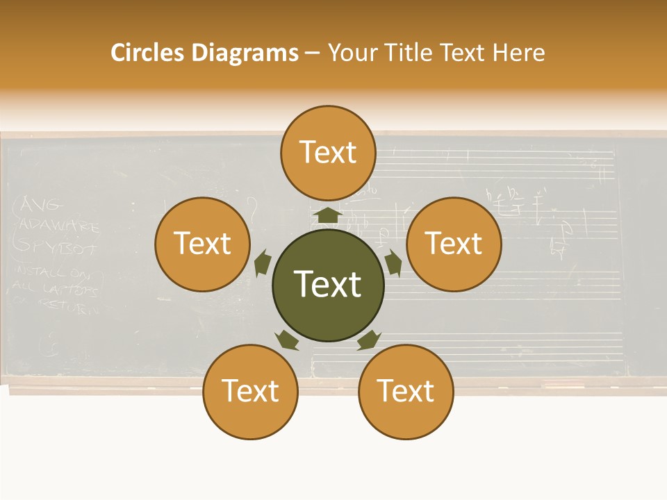 Write Students Class PowerPoint Template