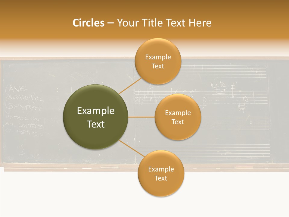 Write Students Class PowerPoint Template