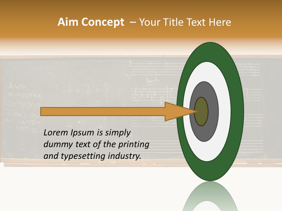 Write Students Class PowerPoint Template