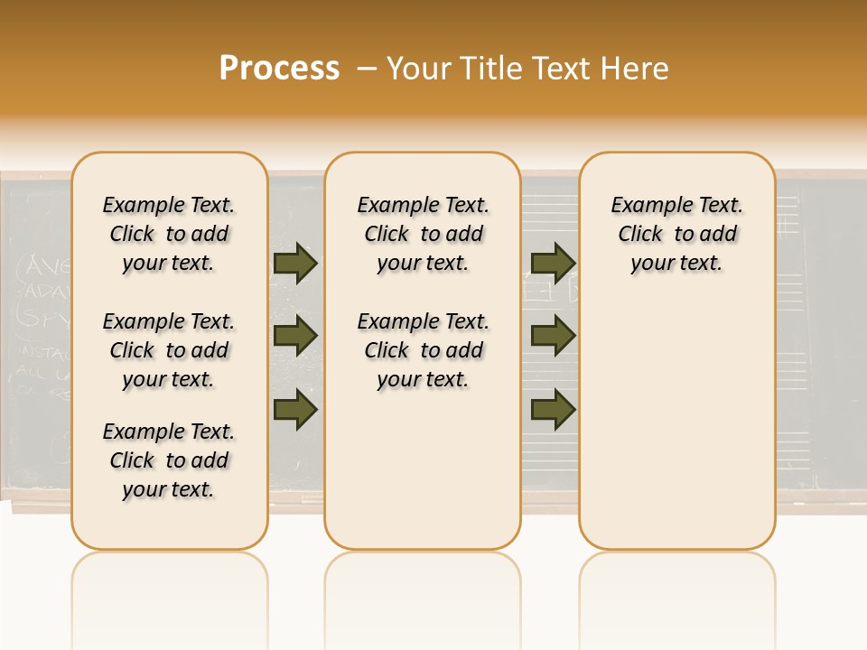 Write Students Class PowerPoint Template