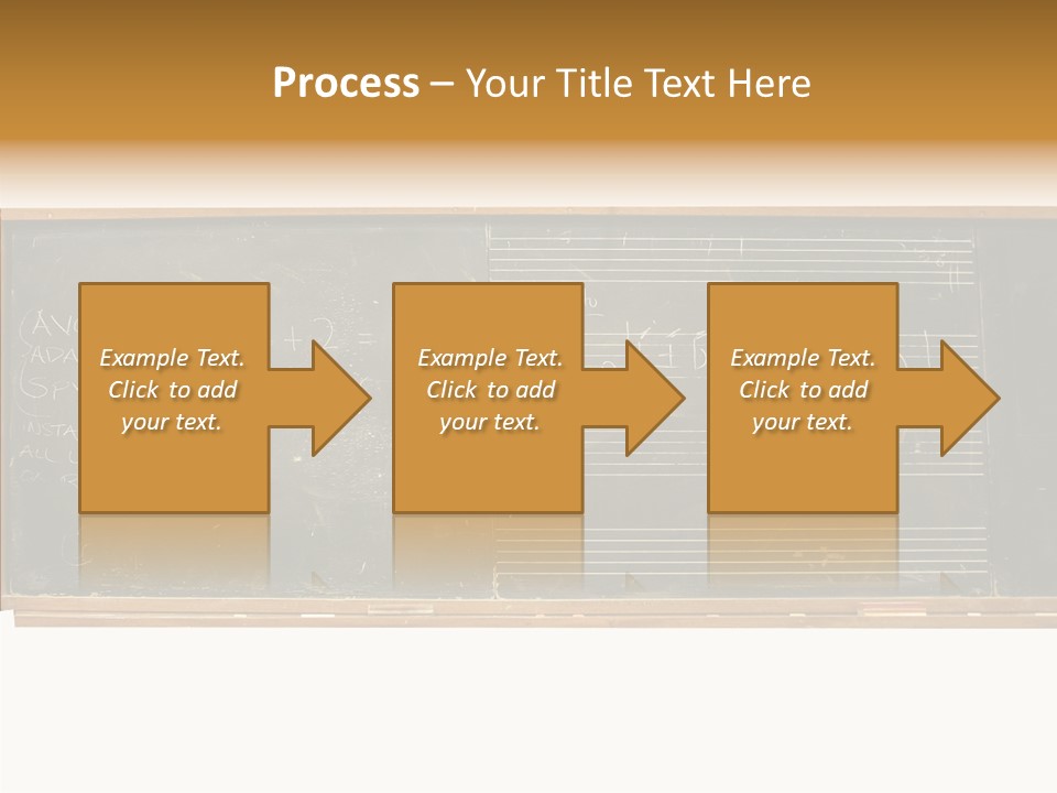 Write Students Class PowerPoint Template