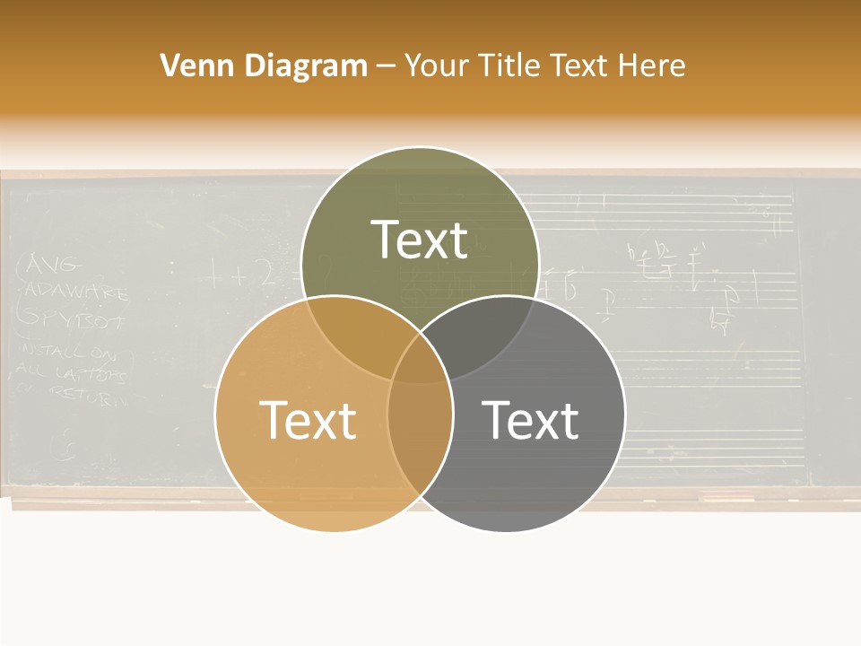 Write Students Class PowerPoint Template