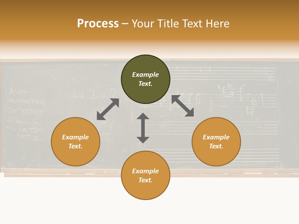 Write Students Class PowerPoint Template