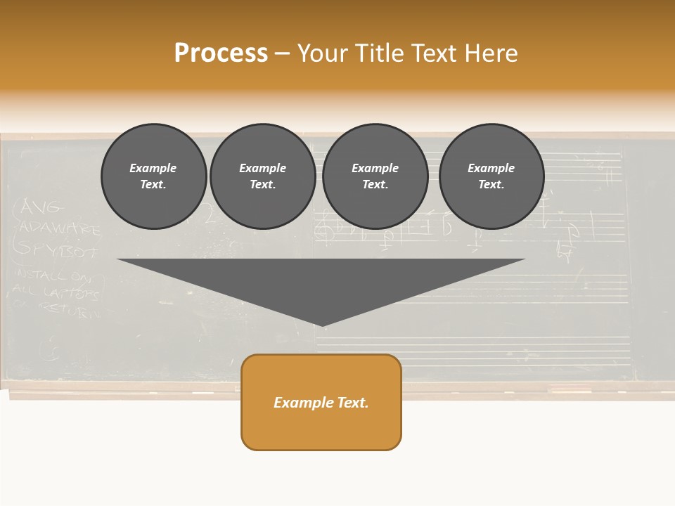 Write Students Class PowerPoint Template