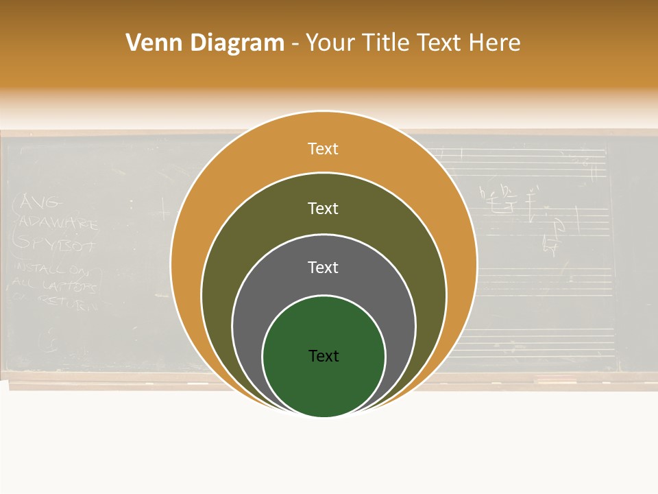 Write Students Class PowerPoint Template