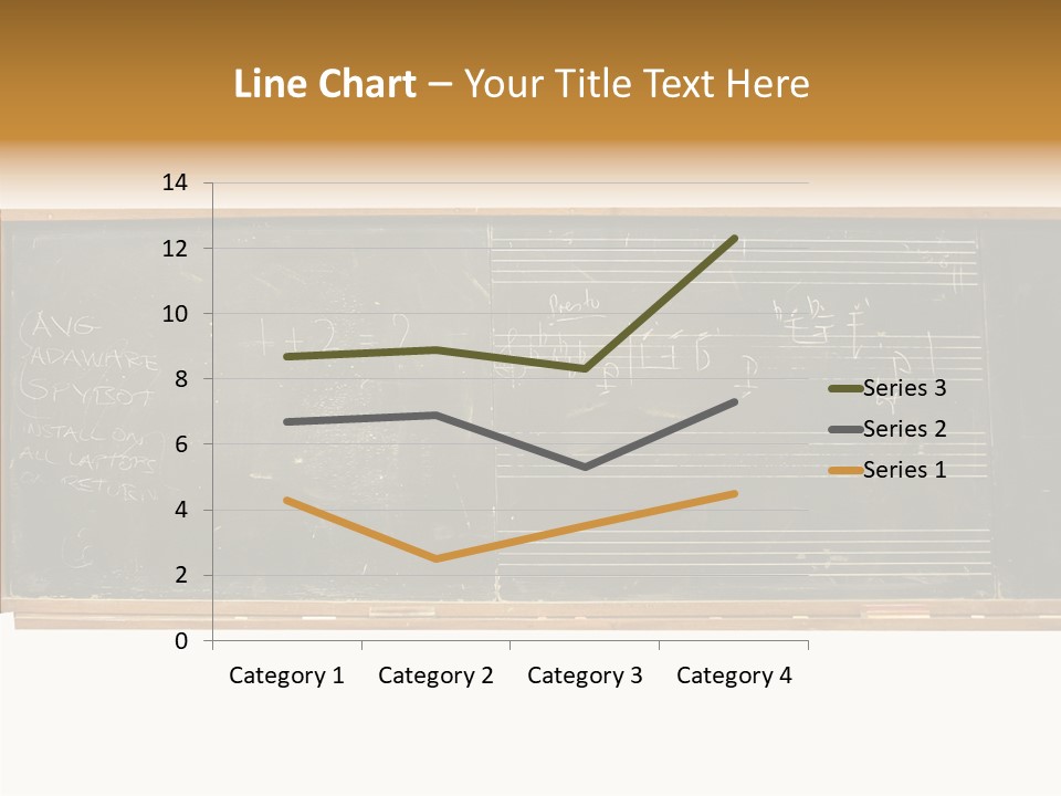 Write Students Class PowerPoint Template