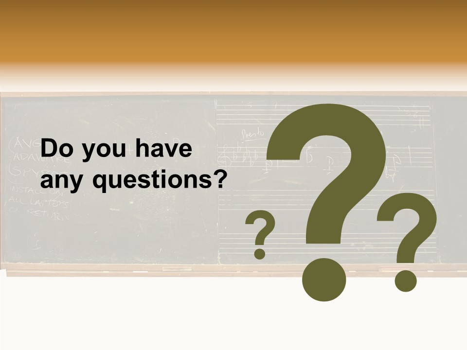 Write Students Class PowerPoint Template