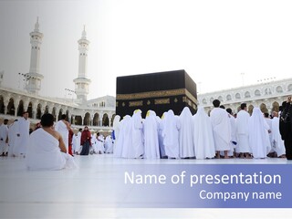 Allah Umra Moslem PowerPoint Template