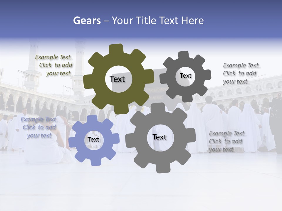 Allah Umra Moslem PowerPoint Template