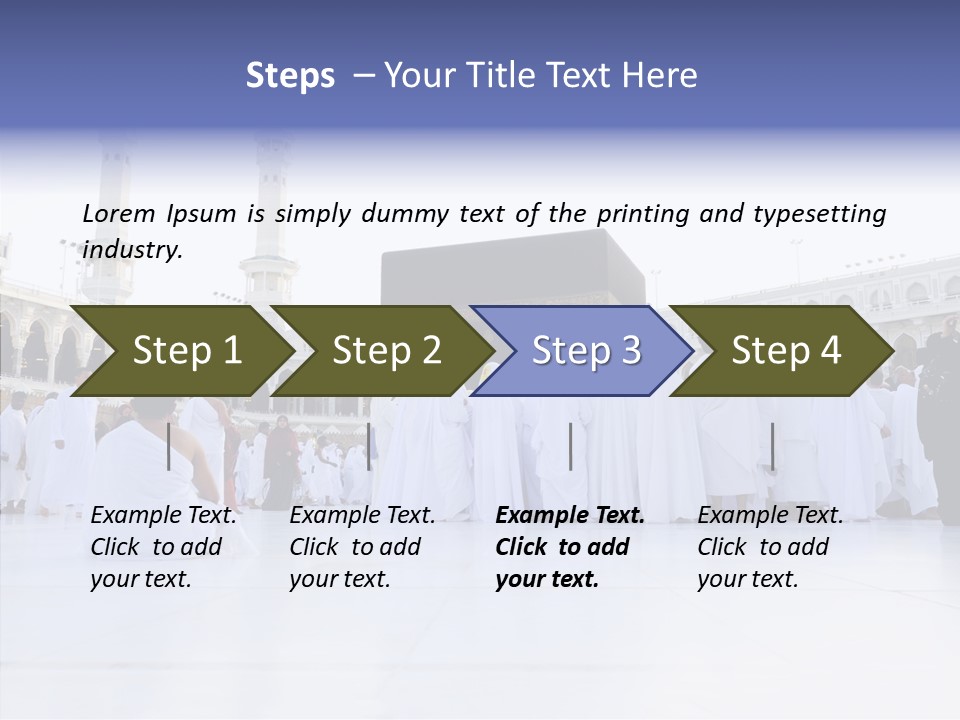 Allah Umra Moslem PowerPoint Template