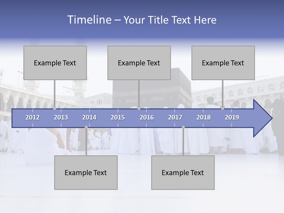 Allah Umra Moslem PowerPoint Template