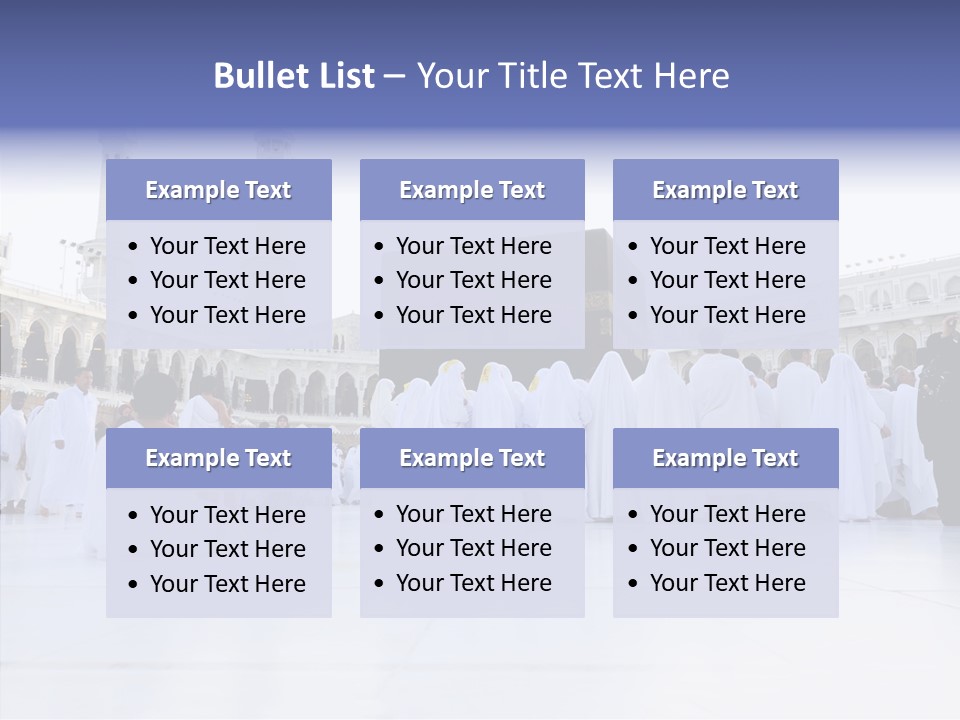 Allah Umra Moslem PowerPoint Template