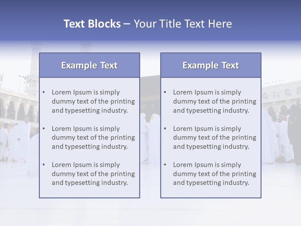 Allah Umra Moslem PowerPoint Template