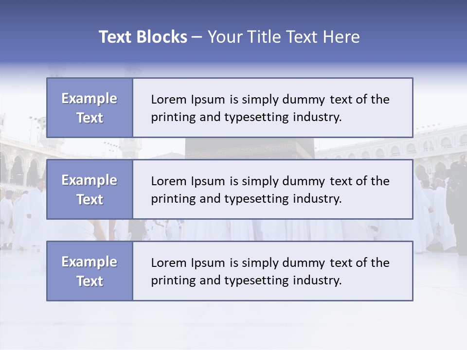 Allah Umra Moslem PowerPoint Template