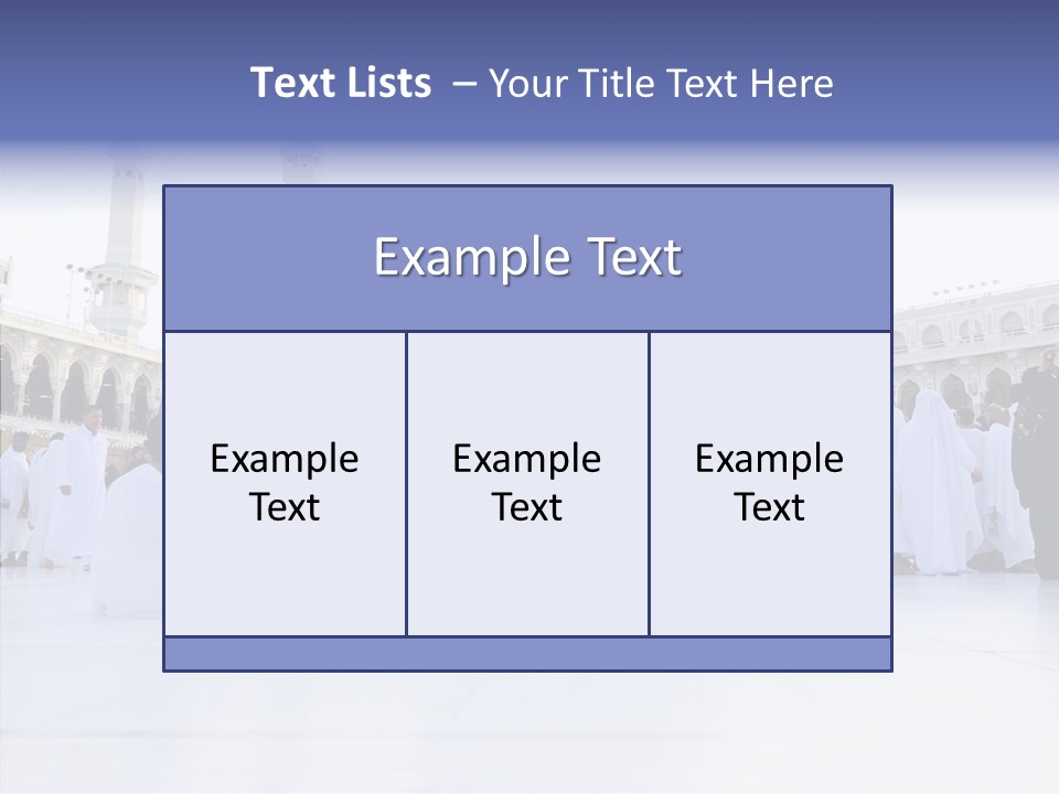 Allah Umra Moslem PowerPoint Template