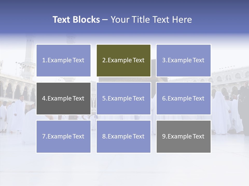 Allah Umra Moslem PowerPoint Template