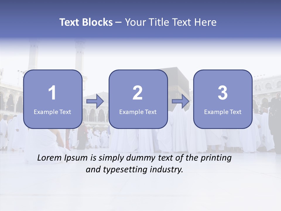 Allah Umra Moslem PowerPoint Template