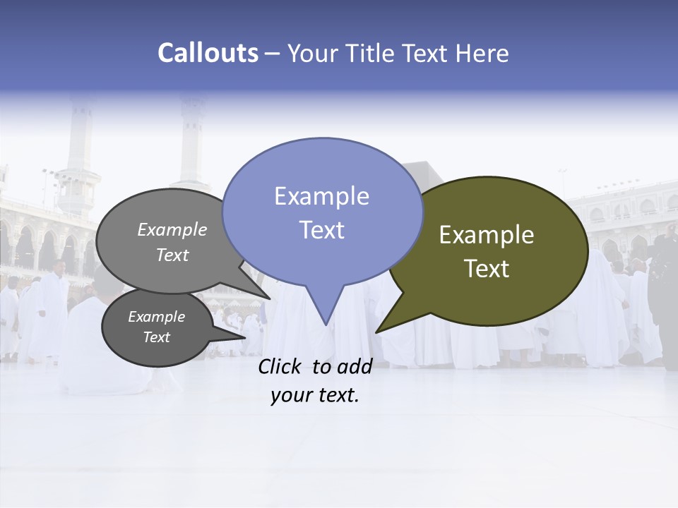 Allah Umra Moslem PowerPoint Template