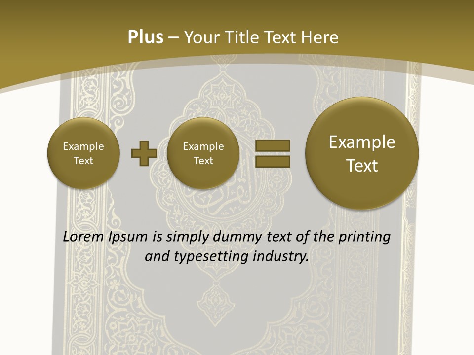 Allah God Read PowerPoint Template