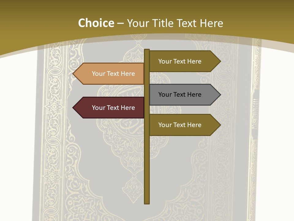 Allah God Read PowerPoint Template