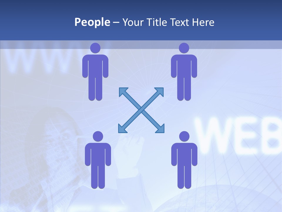 Computer Statistics Growing PowerPoint Template