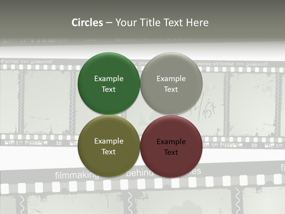 Cinema Dirt Action PowerPoint Template