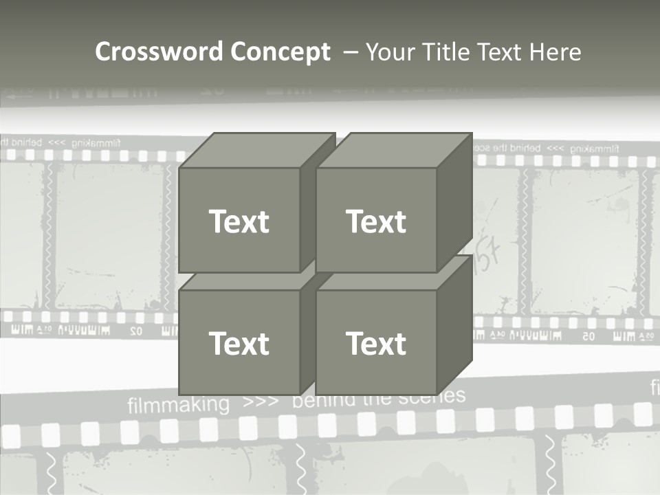 Cinema Dirt Action PowerPoint Template