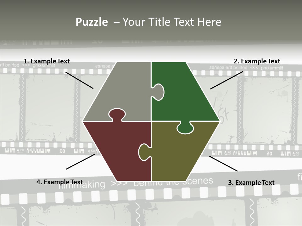 Cinema Dirt Action PowerPoint Template